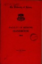 Faculty of Medicine Handbook 1964